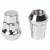 Секретки колесные (гайки) М12x1,25x32, конус, 2 ключа 19/21, хром, тип I, комплект из 4 штук + 2 головок для а/м Nissan/KIA