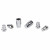 Секретки колесные (гайки) М12x1,25x32, конус, 2 ключа 19/21, хром, тип J, комплект из 4 штук + 2 головок для а/м Nissan/KIA