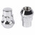 Секретки колесные (гайки) М12x1,25x32, конус, 2 ключа 19/21, хром, тип J, комплект из 4 штук + 2 головок для а/м Nissan/KIA