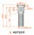 Шпилька колесная M14x1,5x30x50,5, d посадки 16,3, дакромет для а/м Toyota/Lexus