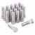 Шпилька колесная M12x1,5x28,5x47, d посадки 12,4, дакромет, 20 штук для а/м Honda П-серия