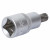 Головка торцевая 1/2"DR со вставкой SPLINE M9, L=55мм