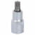 Головка торцевая 1/2"DR со вставкой SPLINE M10, L=55мм