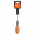 Отвертка крестовая PH1х100мм усиленная. магнитный наконечник, пласт.подвес