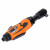 Гайковерт пневм.ударн. композит. 1/2"DR 330Нм, трещотка пневм. 1/2"DR 80Нм PRO 17пр. кейс