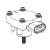Датчик положения кузова для автомобилей Mazda 3 BK (04-)/Toyota Land Cruiser Prado 120 (02-)
