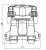 Суппорт тормозной для автомобилей BMW 3 F30 (11-)/4 F30 (13-)/1 F20/F21 (11-) задний левый d=42мм