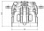 Суппорт тормозной для автомобилей Chevrolet Captiva (06-)/(11-)/Opel Antara (06-) передний левый d=45мм