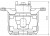 Суппорт тормозной для автомобилей Mitsubishi L200 (06-)/(15-)/Pajero Sport (08-) передний левый d=60мм