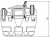 Суппорт тормозной для автомобилей Mercedes E W212 (09-) / CLS W218 (10-) / C W204 (07-) передний левый d=60мм