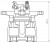 Суппорт тормозной для автомобилей Land Rover Discovery III (04-)/IV (09-)/Range Rover Sport I (05-) задний левый d=45мм