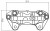 Суппорт тормозной для автомобилей Toyota Land Cruiser 100 (98-)/Lexus LX J100 (98-) передний левый d=45/51мм