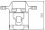 Суппорт тормозной для автомобилей SsangYong Kyron (05-)/Actyon (05-)/Rexton (02-)/(06-)/(12-) задний правый d=43мм