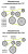 Ролик привод. ремня для автомобилей Toyota Corolla E120 (00-)/Avensis T250 (03-) 1.4i/1.6i/1.8i [4ZZ; 3ZZ; 1ZZ] (с натяжным механизмом) (CM 1906)