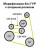 Ролик привод. ремня для автомобилей Nissan X-Trail T30 (01-)/X-Trail T31 (07-) 2.0i/2.5i [QR] (опорный) без ГУР (CM 3036)
