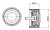 Ролик приводного ремня для автомобилей Mercedes M (W164) (05-)/M (W166) (11-) 3.0d [OM642] (опорный) h30 (выпуск с 11.2007) (под ремень 7PK)