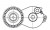 Ролик приводного ремня для автомобилей Mercedes C (W205)/E (W213) (16-) 2.0i [M274] (с натяжным механизмом) с электрической помпой
