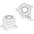 Муфта выключения сцепления для автомобилей Haval H6 (14-) / Great Wall Hover H6 (12-) 1.5i (резьбовое соединение)