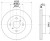 Диски тормозные для автомобилей Toyota Yaris (99-) / Echo (99-) передний d=235
