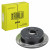 Диски тормозные для автомобилей Hyundai Getz (02-) задний d=262 PRO (перфорированный / слотированный / окрашенный)