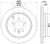 Диски тормозные для автомобилей Land Rover Discovery III (04-) / Discovery IV (09-) / Range Rover Sport I (05-) задний d=325