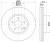 Диски тормозные для автомобилей Mercedes C (W204) (07-) / E (W212) (09-) передний d=322 окрашенный