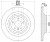 Диски тормозные для автомобилей Mercedes GL (X166) (12-) / GLE (W166) (15-) / GLS (X166) (15-) / ML (W166) (11-) задний d=345