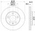 Диски тормозные для автомобилей Skoda Fabia (99-) / VW Polo (01-) передний d=239