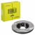 Диски тормозные для автомобилей VW Polo Sedan (RUS) (10-) 1ZE / 1ZG передний d=256 PRO (перфорированный / слотированный / окрашенный)