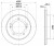 Диски тормозные для автомобилей Suzuki Jimny (98-) передний d=290 (c № шасси 00203805)