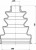 Пыльник ШРУСа наружного для GO 0944