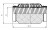 Виброкомпенсатор выхлопной трубы (Гофра) 38x90 InterLock (нержавеющая сталь)