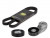 Ремкомплект привода для автомобилей Chevrolet Captiva (11-) 2.0T/2.4i (6PK1980 + натяжитель + ролик)