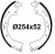 Колодки тормозные для автомобилей Toyota Hilux (05-)/Hiace (04-)/TownAce/LiteAce (92-) барабанные