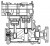 Компрессор воздушный для а/м DAF 105 XF (05-)/CF85 (01-) 12.9D [MX340;MX300] (2 цилиндра)