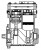 Компрессор воздушный для а/м DAF XF 95 (02-)/95 XF (97-)/CF 85 (01-)/CF 75 (01-) (2 цилиндра)