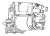 Компрессор пневмоподвески для а/м Mercedes-Benz ML (W166) (11-)/GLS (X166) (15-) 3.0i/3.5i/4.7i/5.5i