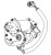 Компрессор пневмоподвески для а/м Toyota Land Cruiser Prado 120 (02-) 2.7i/4.0i/3.0d