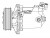 Компрессор кондиционера для автомобилей Duster (15-)/Kaptur (16-) 1.6i [H4M]