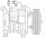 Компрессор кондиционера для автомобилей Toyota Hilux (05-) 2.5D/3.0D [KD]