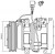 Компрессор кондиционера для автомобилей Toyota Camry (01-) 2.0i/2.4i
