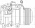 Компрессор кондиционера для автомобилей Toyota Land Cruiser Prado (09-) 3.0D