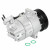 Компрессор кондиционера для автомобилей Geely Coolray (18-)/Tugella (19-) 1.5T/2.0T