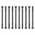Болты ГБЦ для а/м Chevrolet Lacetti (04-)/Cruze (09-)/Daewoo Nexia (94-)/(08-) 1.4i/1.5i/1.6i [F14D3; F16D3] (10 шт.)