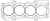 Прокладка ГБЦ для а/м Ford Fusion (02-)/Fiesta (01-)/Focus I (98-) 1.6i [FYJA...] (с 11/02)