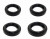 Прокладка свечного колодца для а/м Hyundai Accent (99-)/Getz (05-)/Kia Rio II (05-) 1.4i/1.5i/1.6i (кмпл. 4шт.)