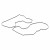 Прокладка клапанной крышки для а/м Peugeot 307 (00-)/Citroen C4 (04-) 1.6i (кмпл. 2шт.)