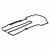 Прокладка клапанной крышки для а/м Opel Astra J (09-)/Corsa D (06-)/Mokka (12-) 1.4i/1.4T