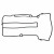 Прокладка клапанной крышки для а/м Opel Astra J (09-)/Corsa D (06-)/Mokka (12-) 1.4i/1.4T
