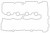 Прокладка клапанной крышки для а/м BMW 3 F30 (15-)/X1 X48 (15-)/X3 G01 (17-) 2.0i (силикон)